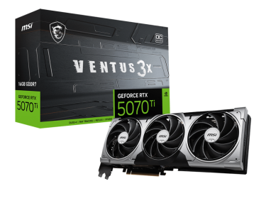 MSI RTX 5070 TI 16G VENTUS 3X OC 16GB