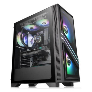 Thermaltake - Versa T35 - Black - Tempered Glass*1
