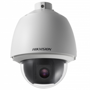 Hikvision 2MP 32x Network Speed Dome DS-2DE5232W-AE - Cámara de vigilancia de red - PTZ - para exteriores - color (Día y noche) - 2 MP - 1920 x 1080 - motorizado - audio - LAN 10/100 - MJPEG, H.264, H.265, H.265+, H.264+ - AC 24 V / PoE Plus