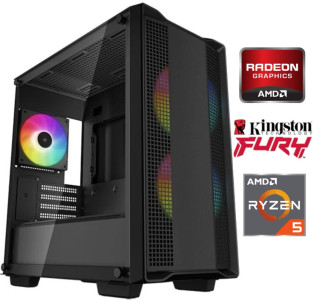 Equipo Gamer Ryzen 5 8600G, 16GB, 1TB NVMe, Gráficos Radeon