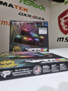 MEMORIA RAM PATRIOT BLACK RGB 16GB (2X8) DDR4 3200MHZ