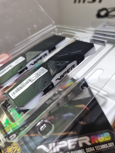 MEMORIA RAM PATRIOT BLACK RGB 16GB (2X8) DDR4 3200MHZ