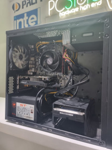 PC USADA AMD RYZEN 5 2600 + 16GB DDR4 +ASROCK RX 560