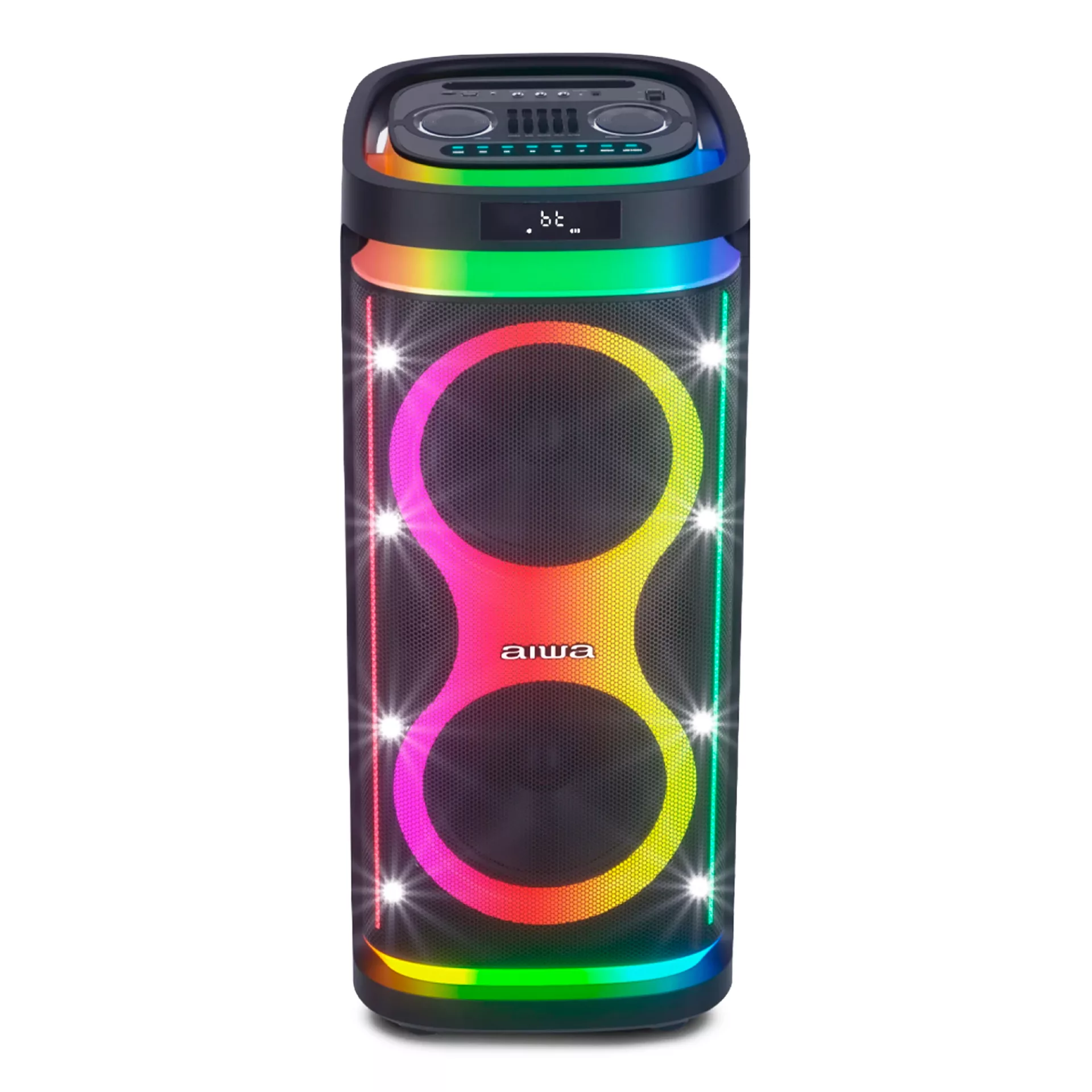 Imagen de Parlante Bt Aiwa Awpoh6d 1000w Pmpo Iluminación Led