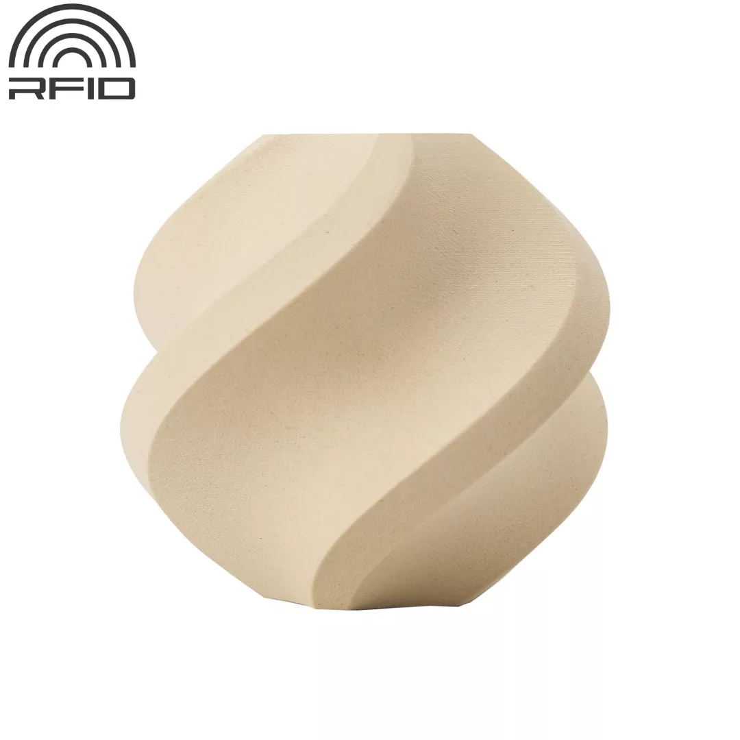 Imagen de Filamento Bambu Lab PLA Madera roble blanco