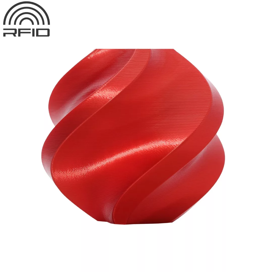 Imagen de Filamento Bambu Lab PLA Silk+ rojo