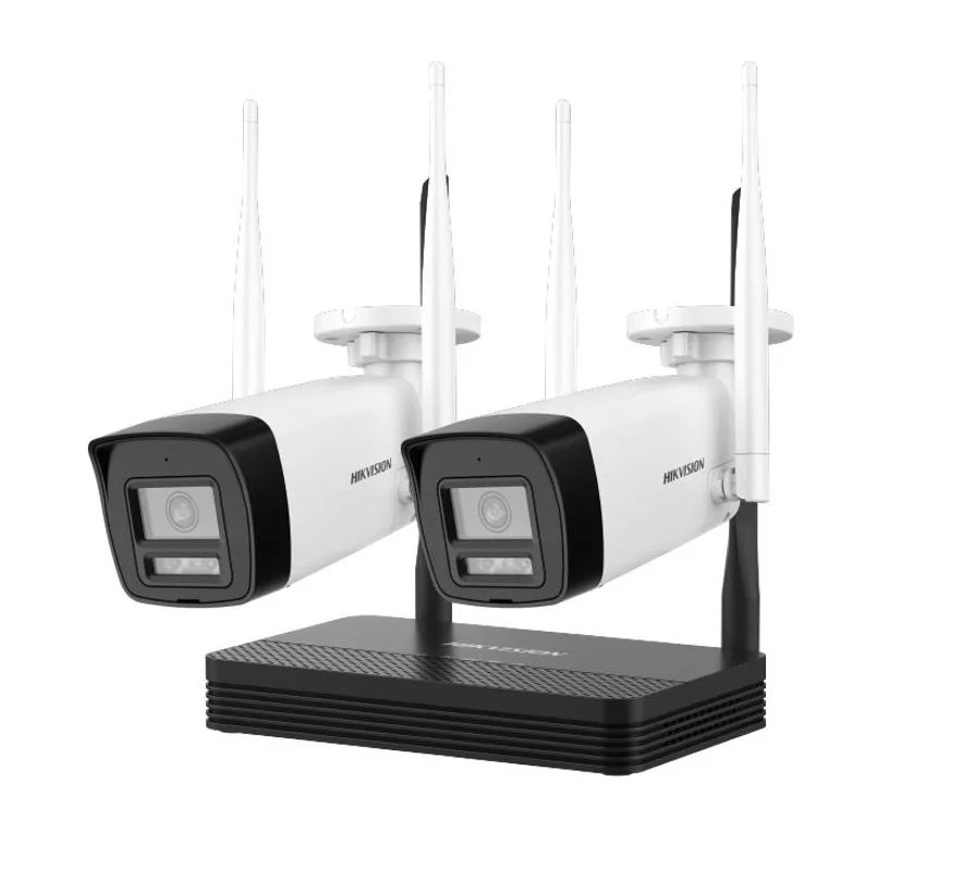 Imagen de Hikvision Easy Link Wi-Fi Kit NVS + 2 camaras bullet 2MP