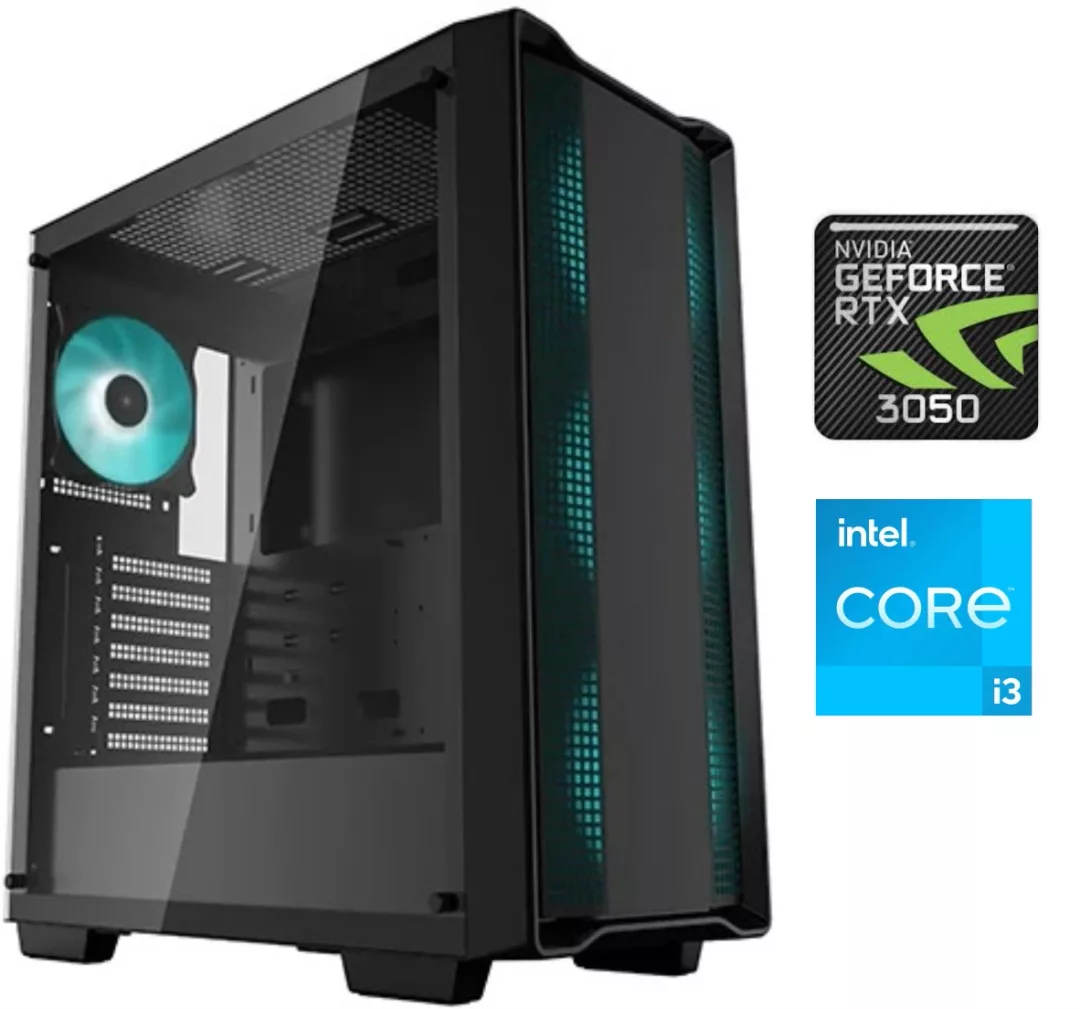 Imagen de Equipo Gamer Core i3 14100F, 16GB, 1TB NVMe, RTX 3050 6GB