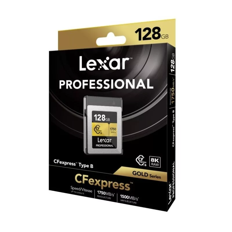 Imagen de Memoria CFexpress Lexar Pro 128GB Tipo B Gold Series