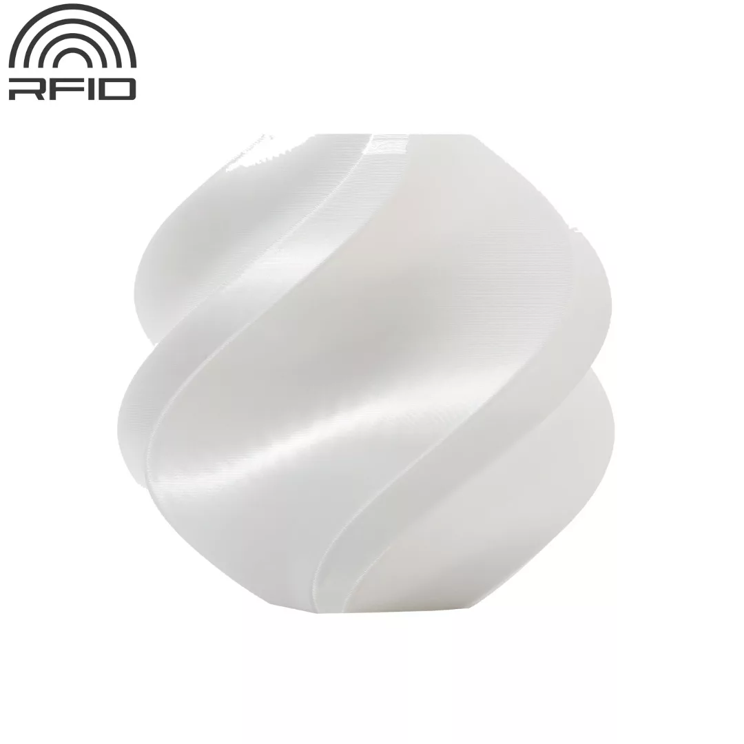 Imagen de Filamento Bambu Lab PLA Silk+ blanco