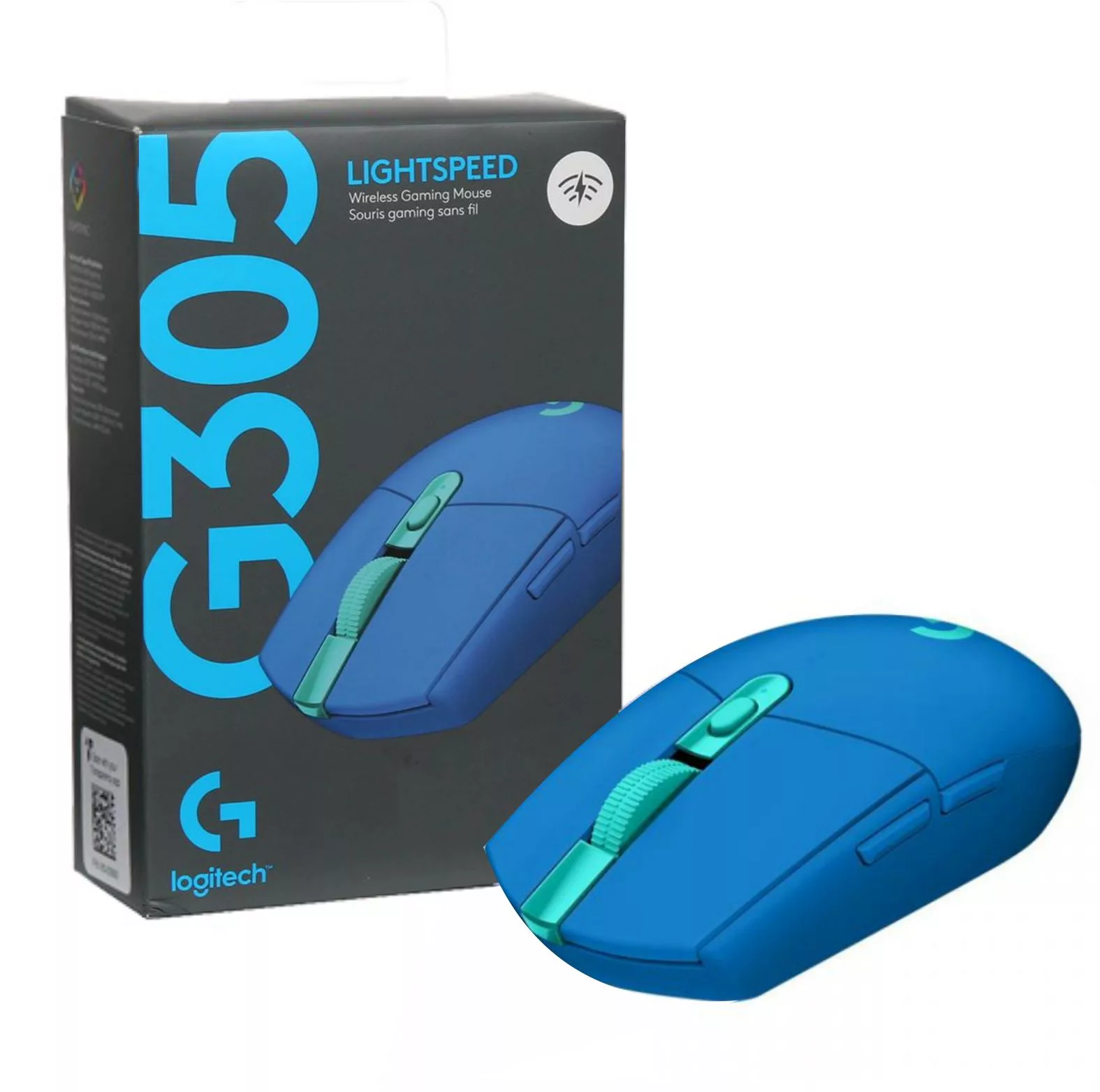 Imagen de Mouse Logitech G305 gaming inalámbrico azul