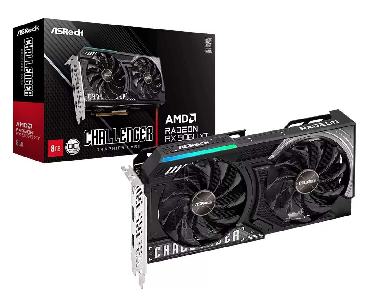 Imagen de Tarjeta Video Asrock RX9060XT Challenger 8GB OC