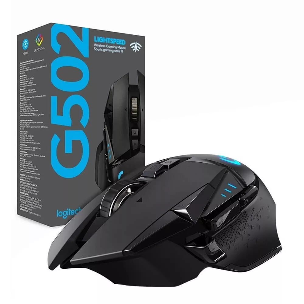Imagen de Mouse Logitech Gamer G502 Lightspeed inalámbrico