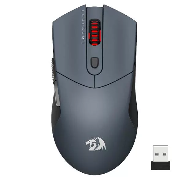 Imagen de Mouse inalámbrico Redragon STAR PRO M917GB PRO Gris
