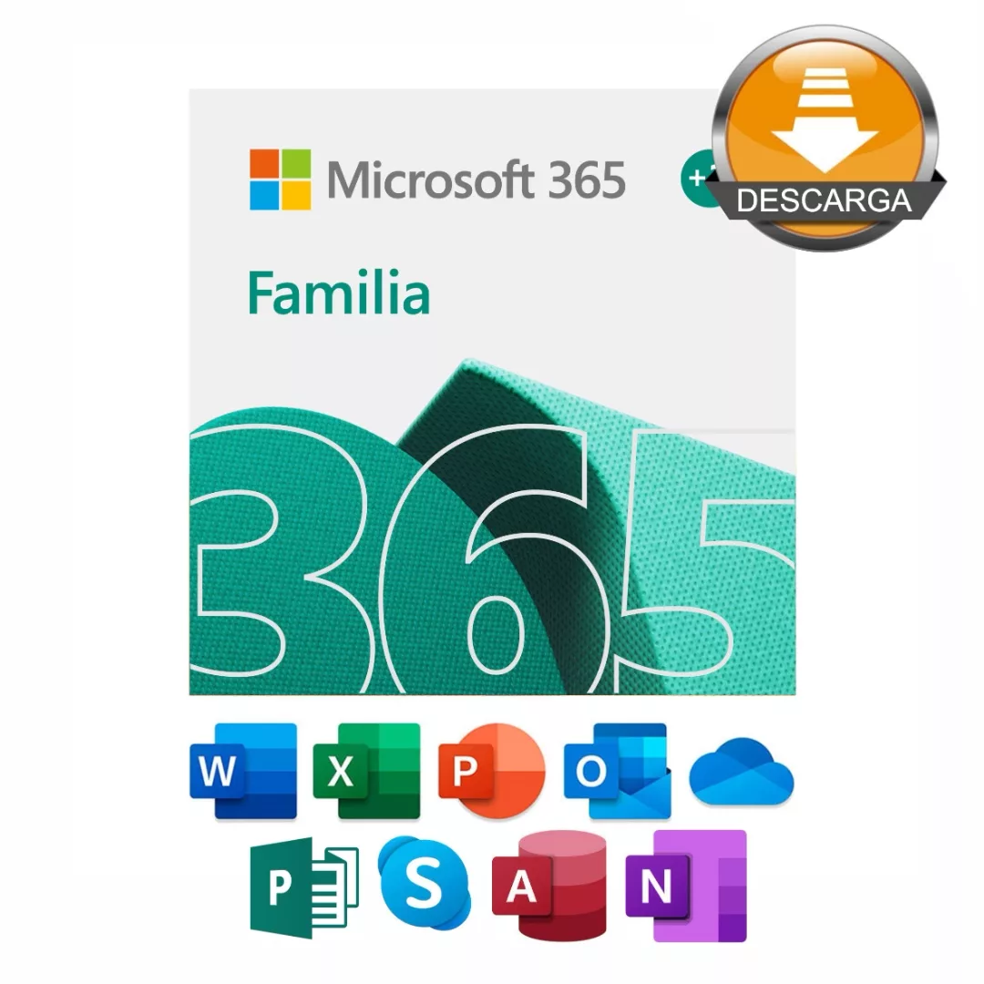 Imagen de Licencia Microsoft 365 Family /Win Mac 1 año ESD