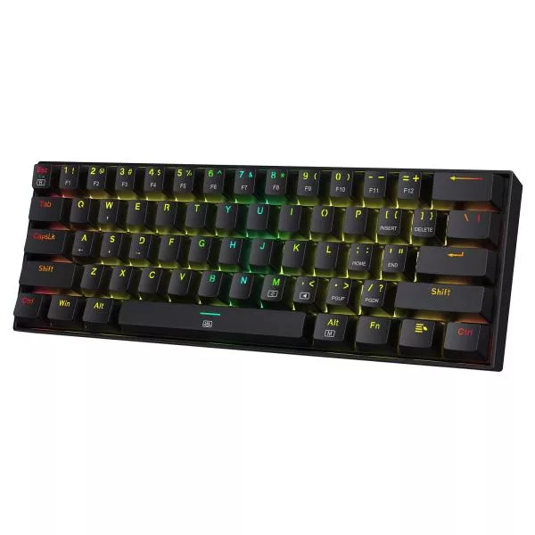 Imagen de DRAGONBORN black, Mechanical Keyboard, RGB, red switch