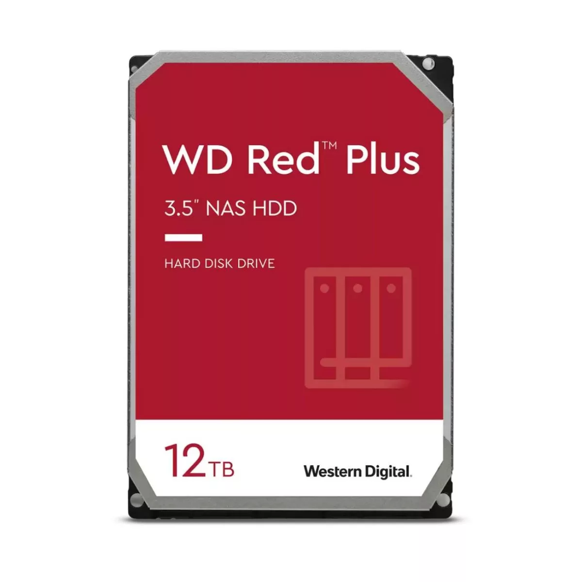 Imagen de Hdd Wd Red Plus 12tb 3.5" 7200rpm 256mb Sata