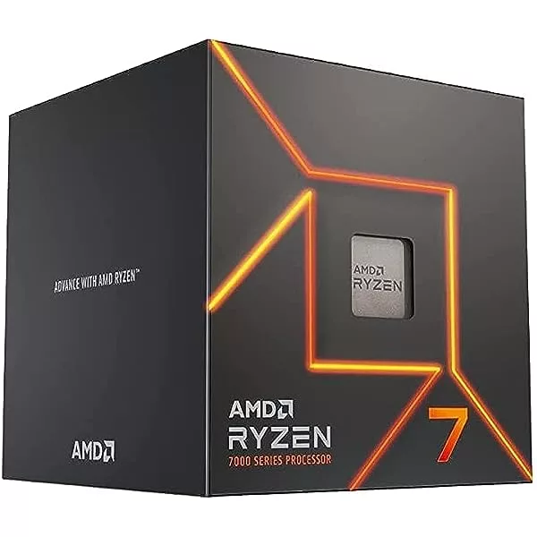 Imagen de PROCESADOR AMD RYZEN 7 7700 7TH W/GRAPHICS 65W AM5 100-100000592BOX