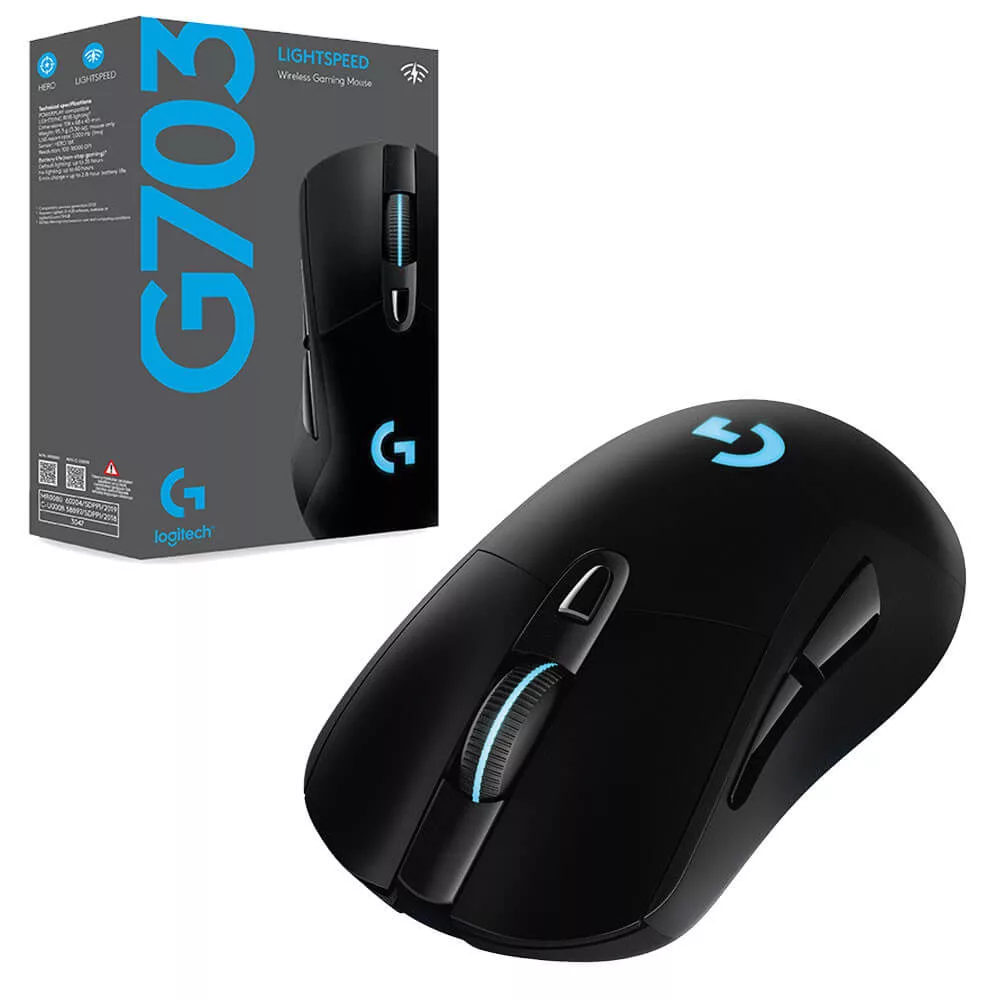Imagen de Mouse Logitech Gamer G703 Lightspeed inalámbrico