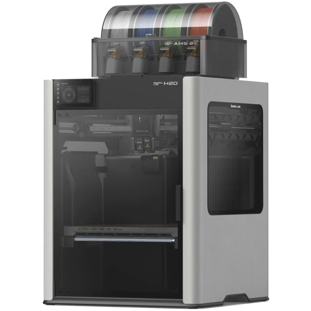 Imagen de Impresora 3D Bambu Lab H2D Combo con AMS 2 PRO