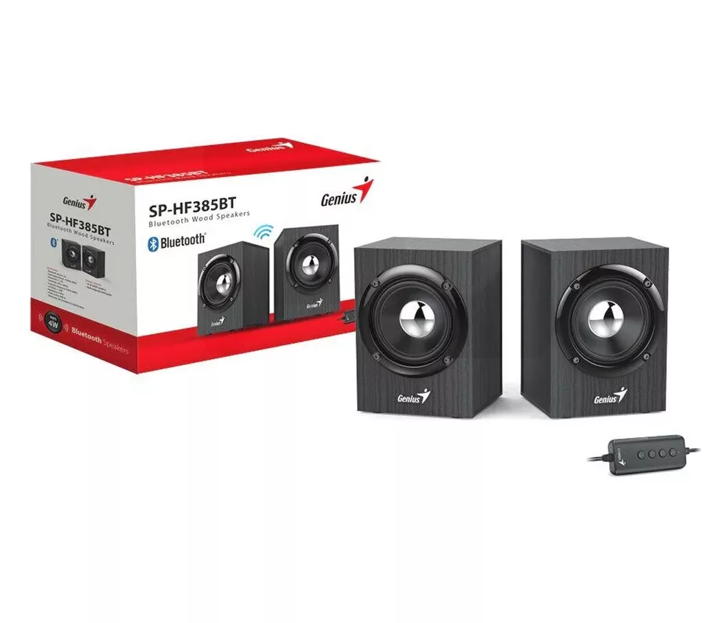 Imagen de Parlante Genius 2.0 SP-HF385BT 4W madera