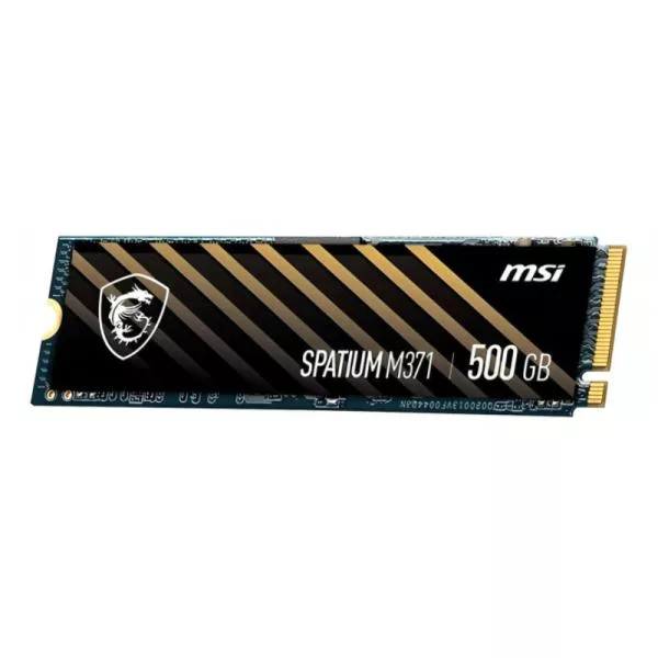 Imagen de HD INTERNO SOLIDO 500GB MSI SPATIUM M371 NVME M.2 2200 MB/S / 1150 MB/S S78-440K160-P83