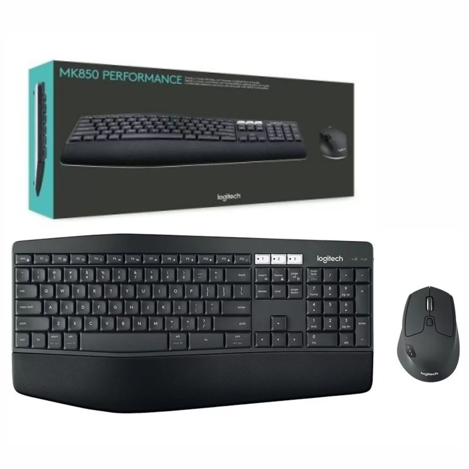 Imagen de Combo Logitech MK850 inalámbrico