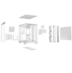 Gabinete be quiet! Light Base 500 LX Blanco