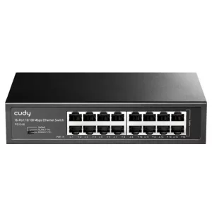 Switch Cudy 16 Puertos 10/100 Mbps