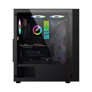 Gabinete Marvo Ca-123 Mesh c/Vidrio Templado