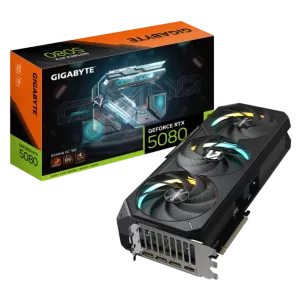 Gigabyte GeForce RTX 5080 GAMING OC 16G - Tarjeta gráfica - GeForce RTX 5080 - 16 GB GDDR7 - PCI Express 5.0 - 3 x DisplayPort, HDMI - caja
