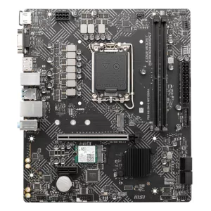 TARJETA MADRE MSI PRO H610M-G WIFI LGA1700 MICRO-ATX DDR5 911-7D46-150 NEGRO