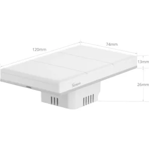 Interruptor Táctil Sonoff RGB 4 Botones