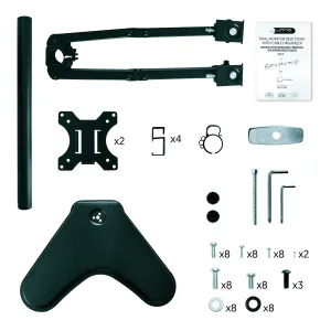 Soporte Para 2 Monitores Unno 12