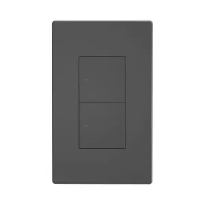 Interruptor De Pared Sonoff M5-120 2 Bot. Grafito