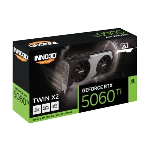 Tarjeta Inno3d Geforce Rtx 5060 Ti Twin X2 8gb D7