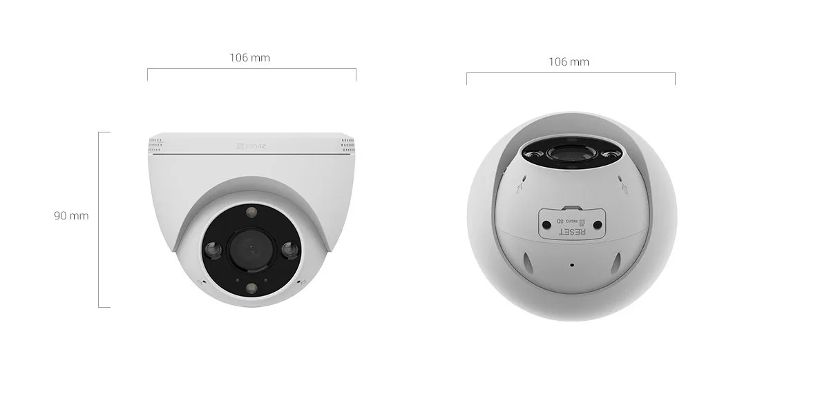 Imagen de Camara Wifi Ezviz CS-H4 2K 3MP