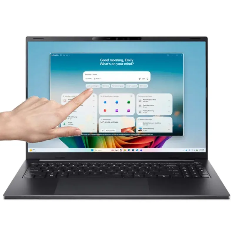 Imagen de Notebook Acer Ryzen AI 9 465 5.0Ghz, 32GB, 1TB SSD, 16" WUXGA Touch