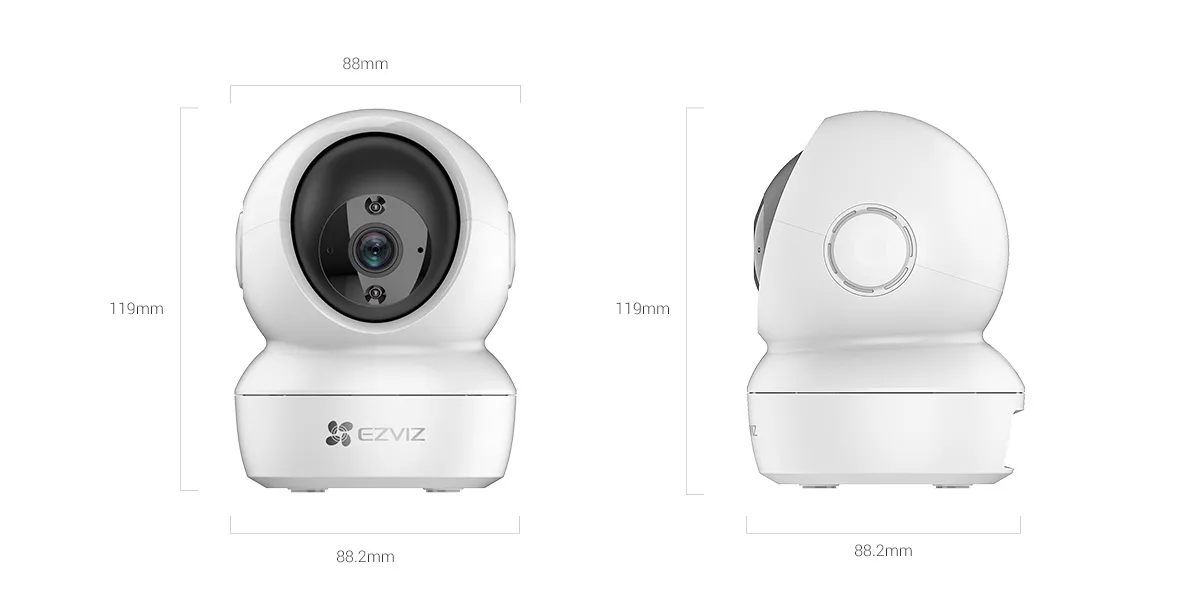 Imagen de Camara Wifi Ezviz CS-H6c 3MP FHD