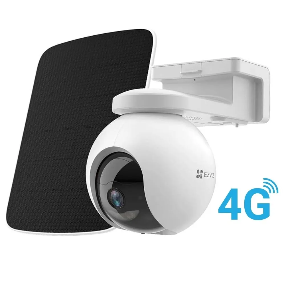 Imagen de Camara Wifi 6+4G Ezviz EB8 8MP 4K + Panel solar