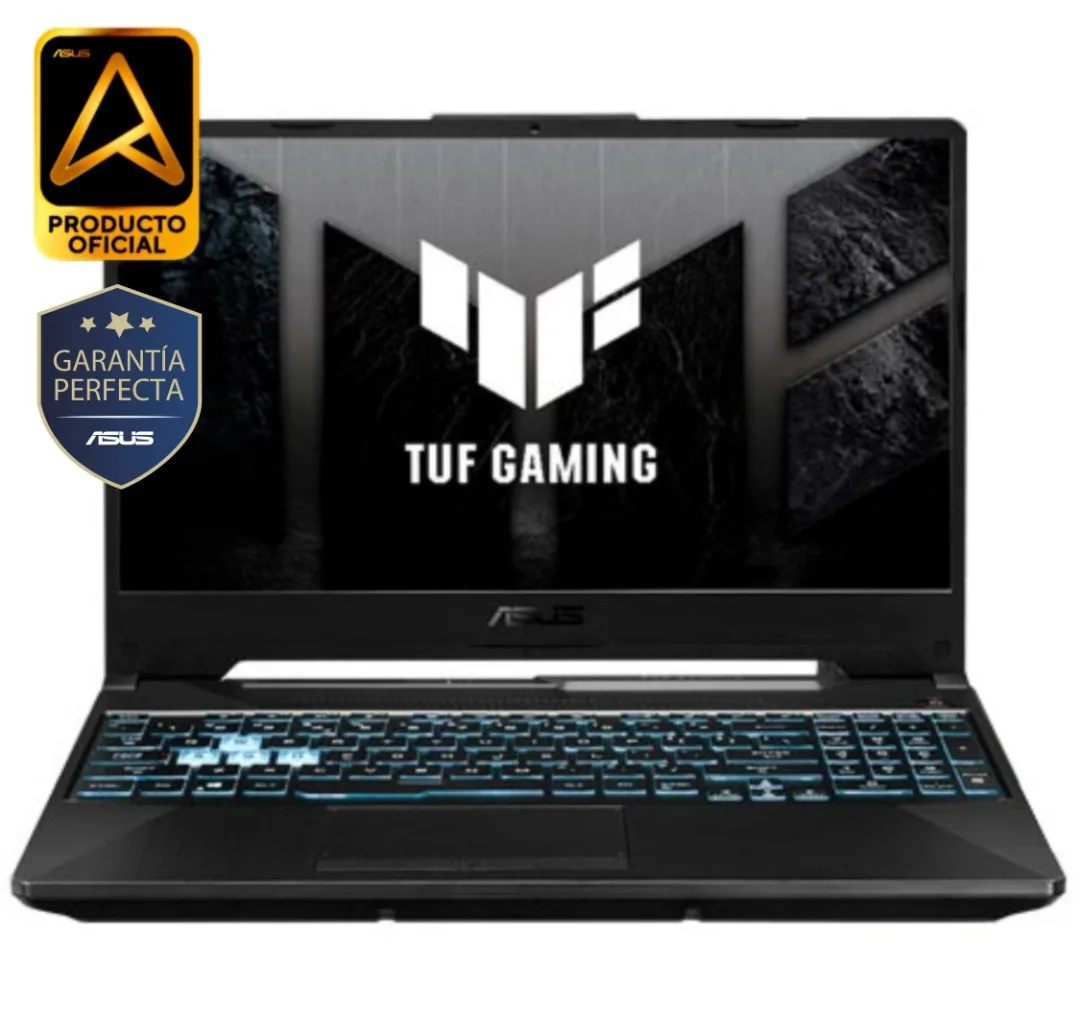Imagen de Notebook Gamer Asus Ryzen 7 4.7Ghz, 16GB, 512GB SSD, 15.6" FHD, RTX 3050 4GB Freedos