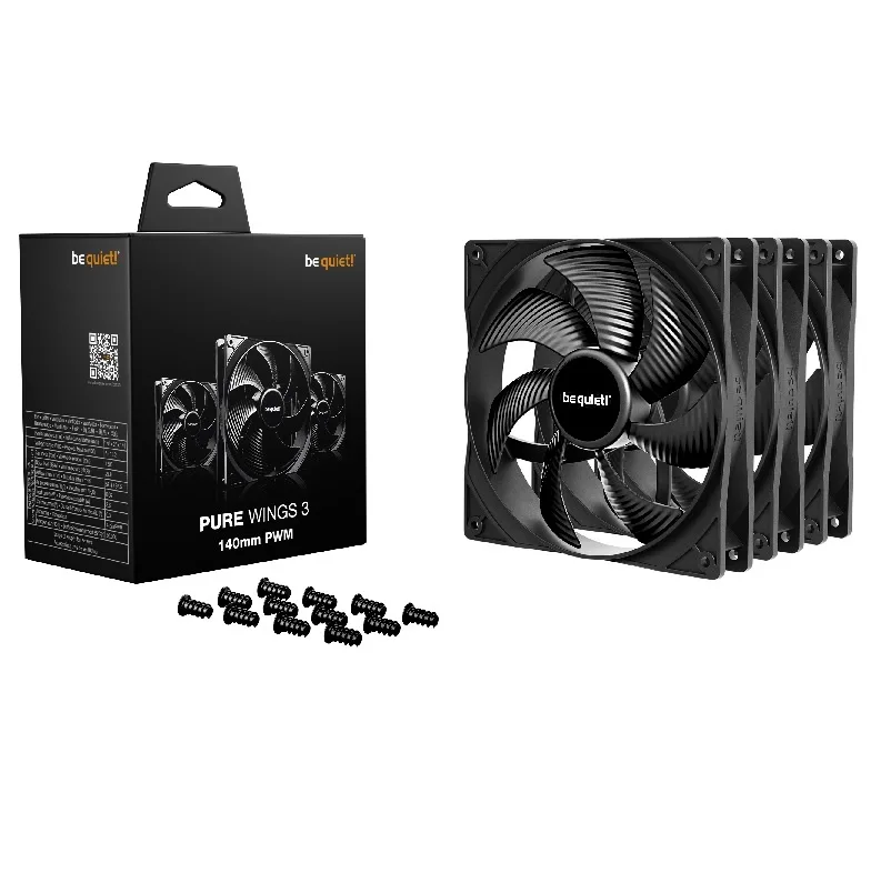 Imagen de Fan be quiet! Pure Wings 3 140mm PWM HS x 3