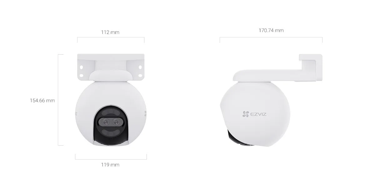Imagen de Camara Wifi Ezviz CS-H80x 4K con movimiento