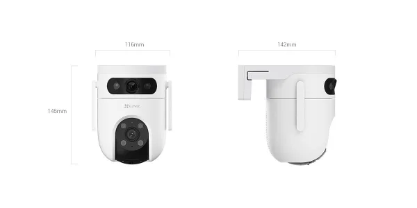 Camara Wifi Ezviz H9c Dual (5+5MP) 3K