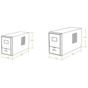 Ups Zkteco 3000va 1800w 220v-240v