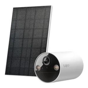 Cámara De Seguridad Tp-Link Tapo C410 Kit Exterior Con Panel Solar 2K
