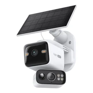 Cámara De Seguridad Tp-Link Tapo C645 Dual Kit Exterior Con Panel Solar 2K 360°