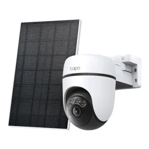 Cámara De Seguridad Tp-Link Tapo C630 Kit Exterior Con Panel Solar 3K 360°