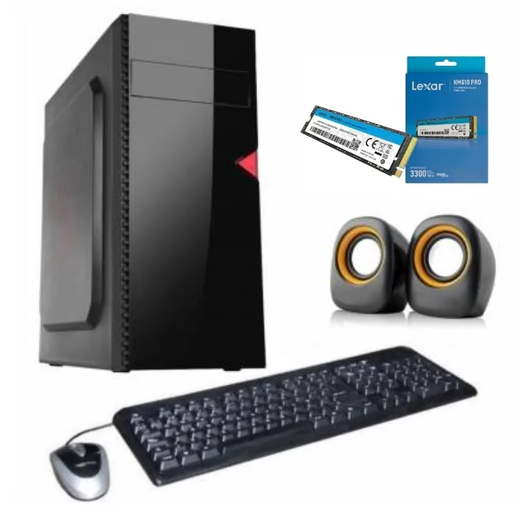 Imagen de Equipo AMD Ryzen 3 8GB DDR4 + SSD Lexar 500GB NVMe
